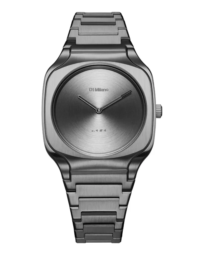 D1 Milano Square 37mm - Silber Silber