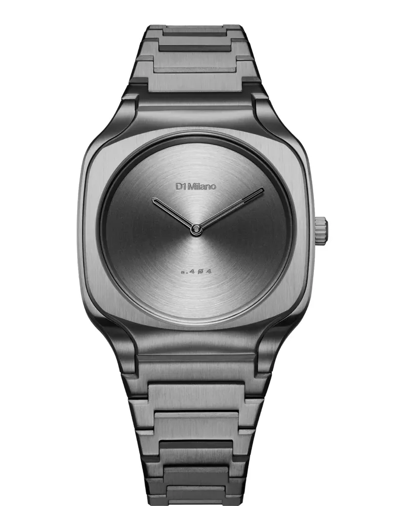 D1 Milano Square 37mm - Silber Silber