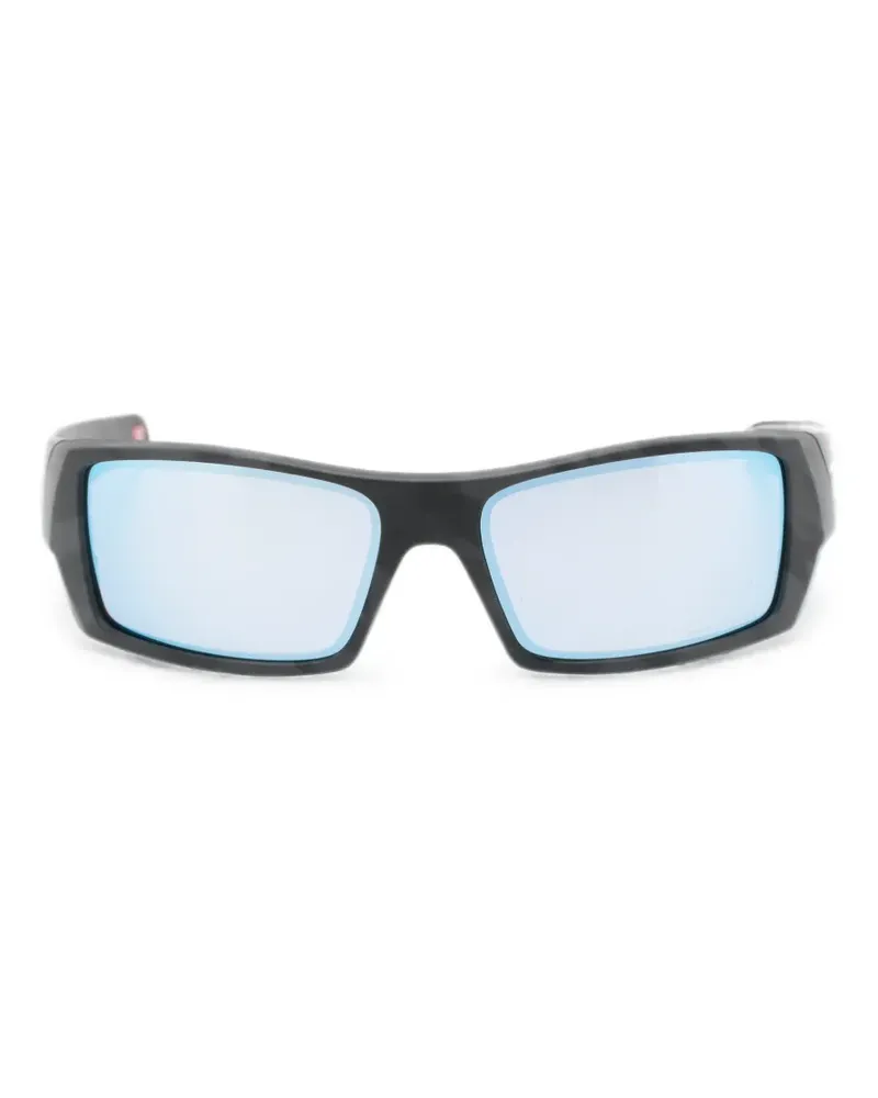Oakley camo-print square-frame sunglasses - Schwarz Schwarz