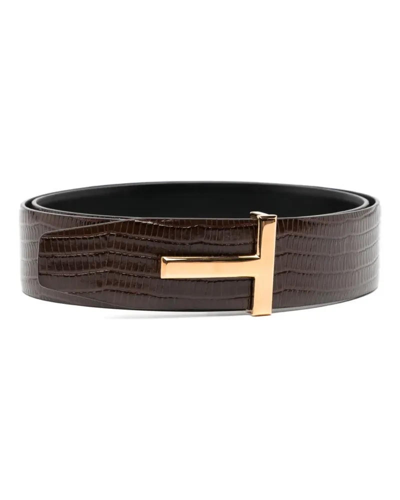 Tom Ford T Icon Gürtel - Braun Braun