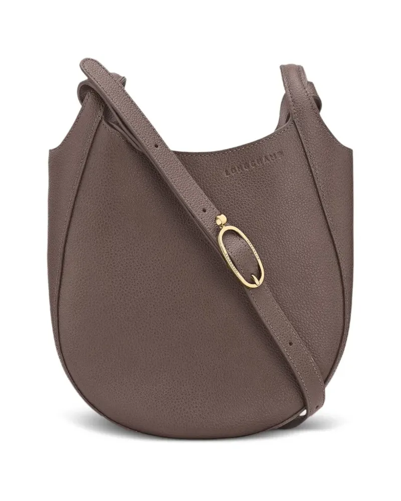 Longchamp Kleine Le Foulonné Umhängetasche - Braun Braun