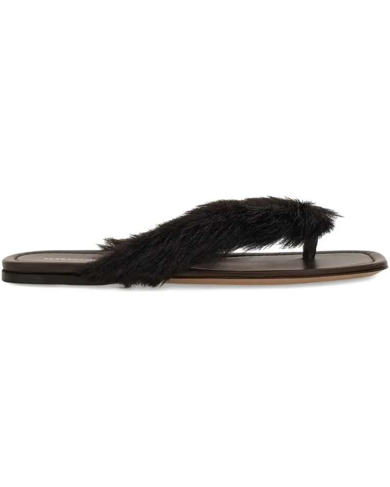 Ferragamo Sandalen mit Zehensteg - Braun Braun