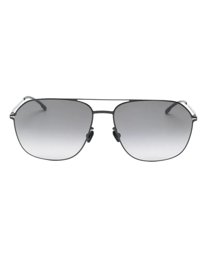 Mykita Laven Pilotenbrille - Schwarz Schwarz