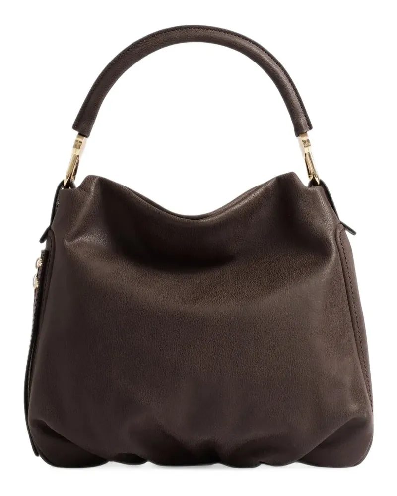 Borbonese small Bice tote bag - Braun Braun