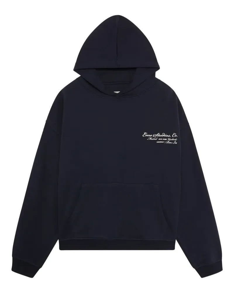 ALEMAIS Hoodie mit grafischem Print - Blau Blau