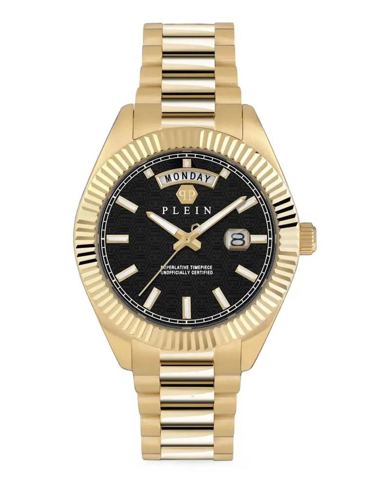 Philipp Plein Date Superlative 42mm watch - Schwarz Schwarz