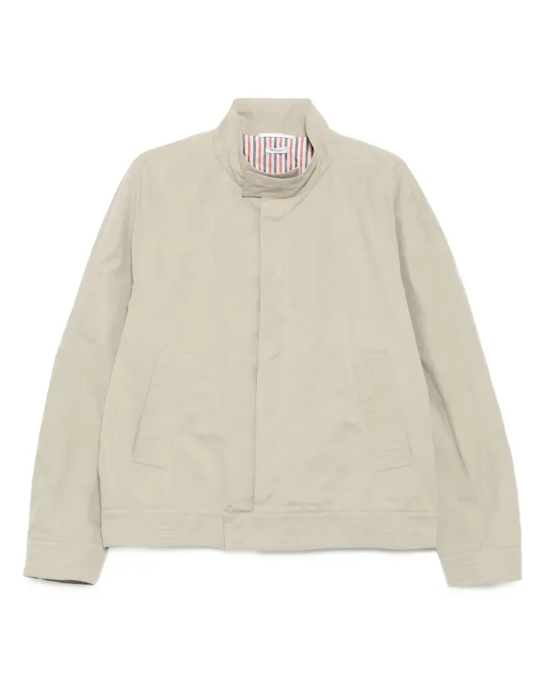 Thom Browne Jacke mit Logo-Patch - Grün Grün