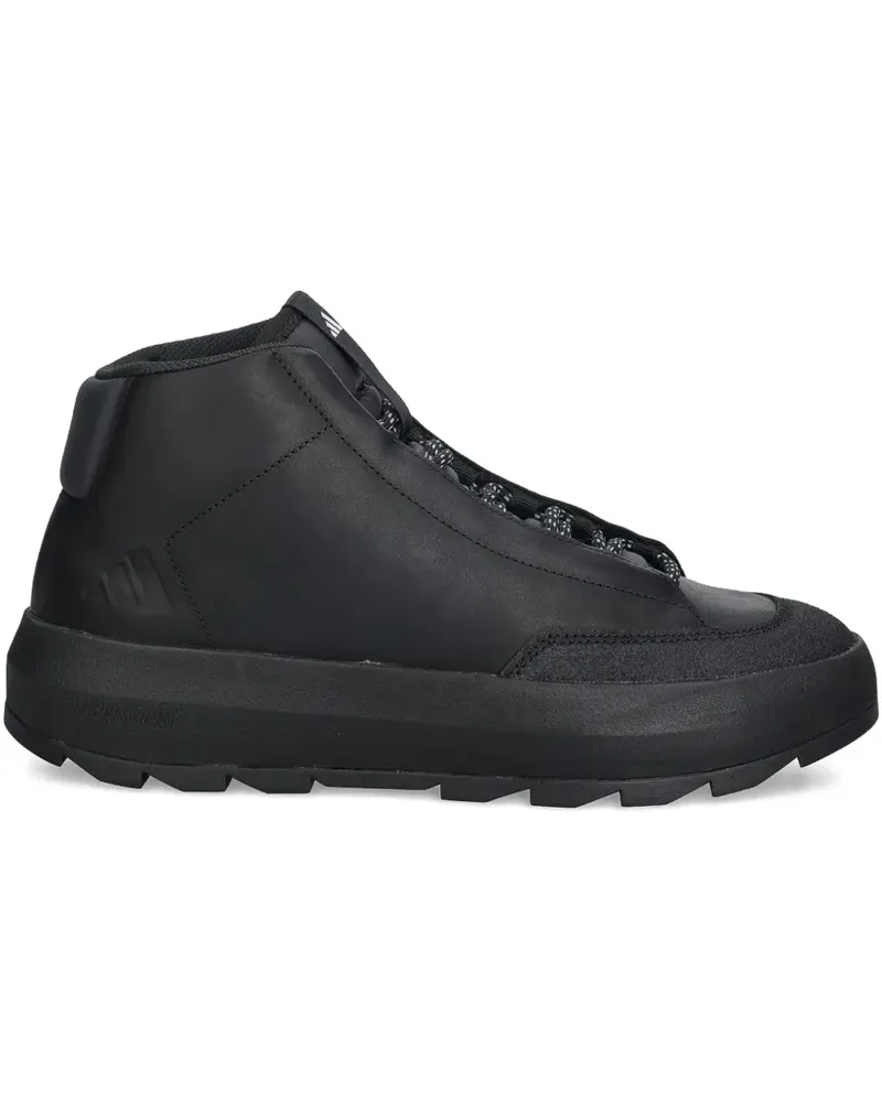 adidas Acesmash Mid Winter Plateau-Sneakers - Schwarz Schwarz