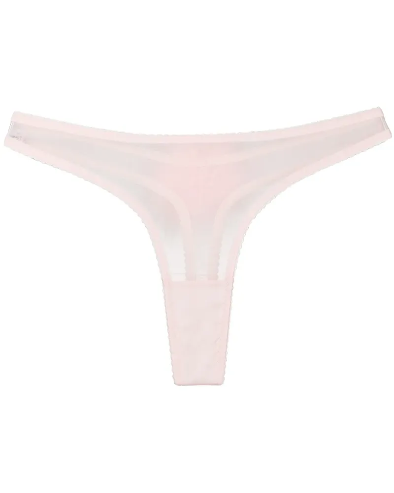 Gilda & Pearl Diana' Tanga aus Spitze - Rosa Rosa
