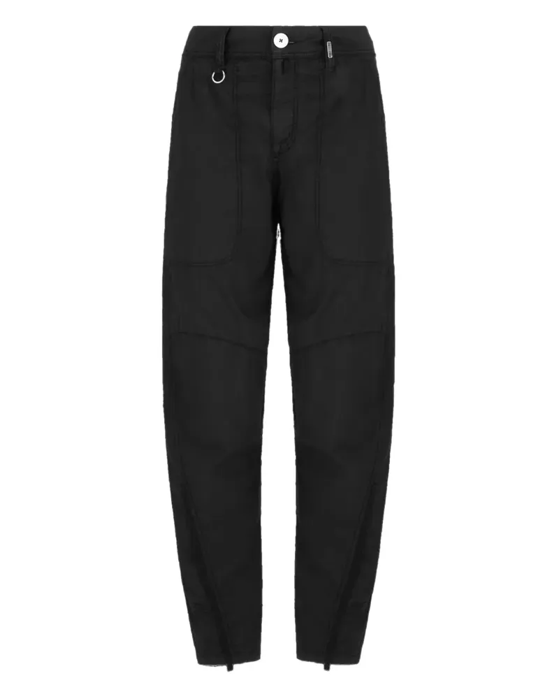 HIGH Hose mit Kontrasteinsätzen - Blau Blau