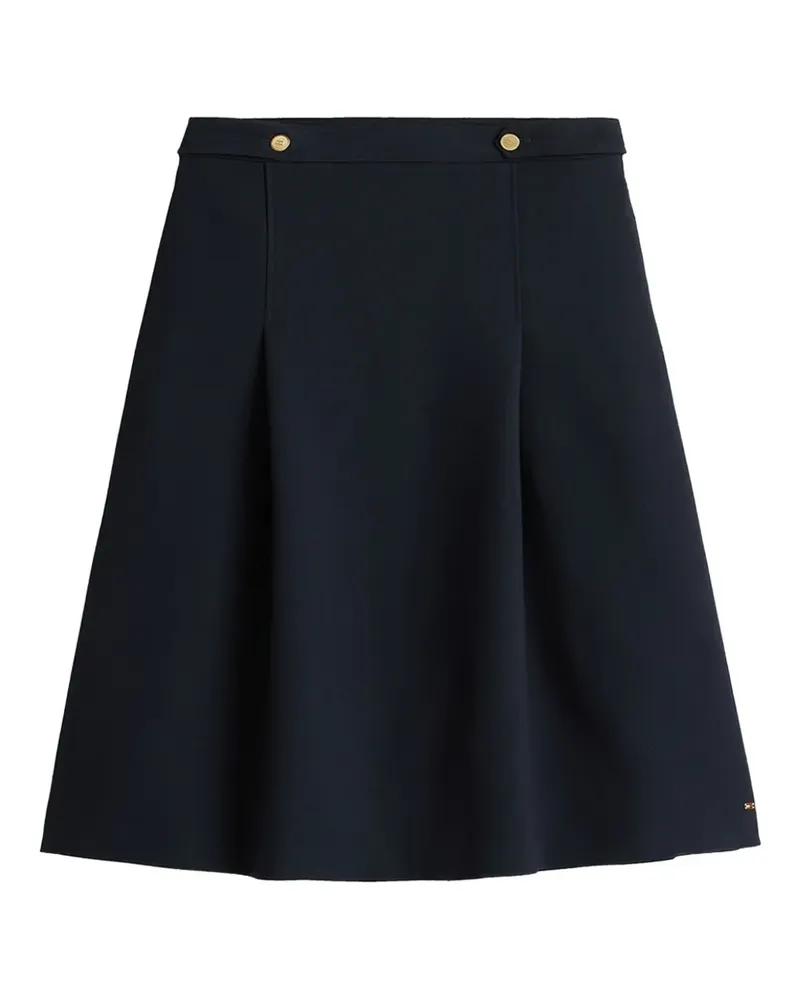 Tommy Hilfiger Midirock mit Knöpfen - Blau Blau