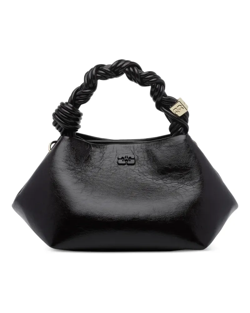Ganni Kleine Bou Tasche in schwarz Schwarz