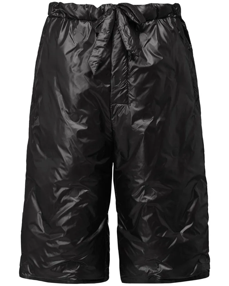 Maison Margiela Gefütterte Shorts Schwarz