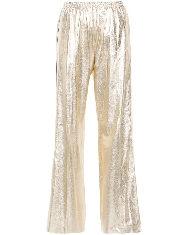 Palm Angels Jogginghose mit Streifen - Gold Gold