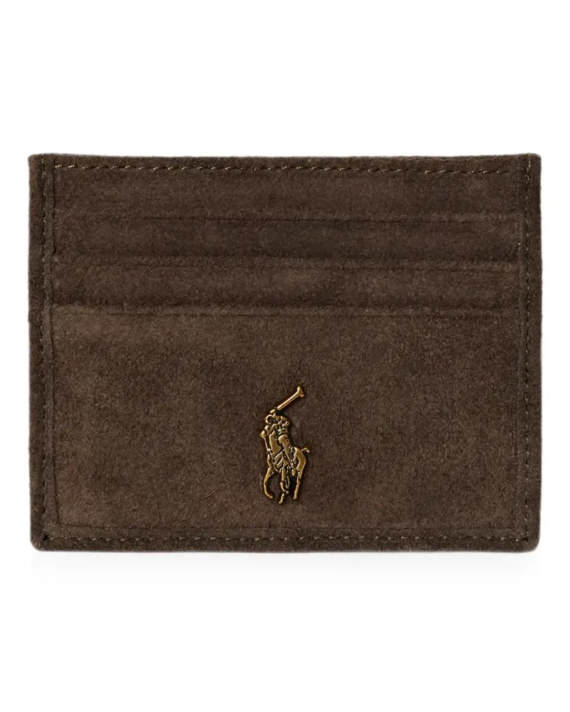 Ralph Lauren Kartenetui mit Logo-Schild - Braun Braun