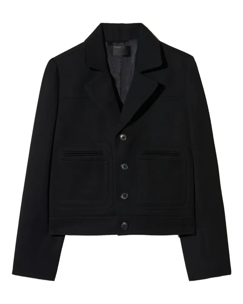 Nili Lotan Georgy lapel-collar jacket - Schwarz Schwarz