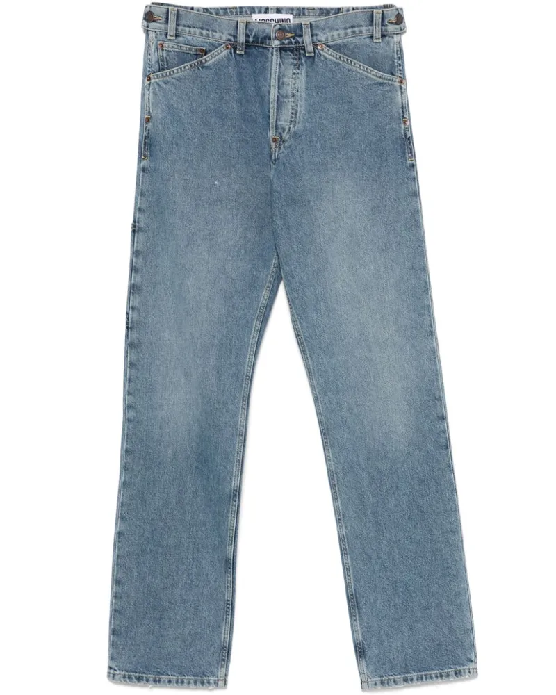 Moschino Jeans mit geradem Bein - Blau Blau