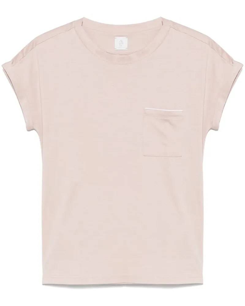 Eleventy T-Shirt aus Jersey - Rosa Rosa