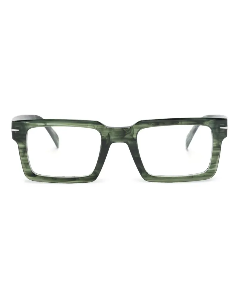 EYEWEAR by DAVID BECKHAM Eckige Brille - Grün Grün