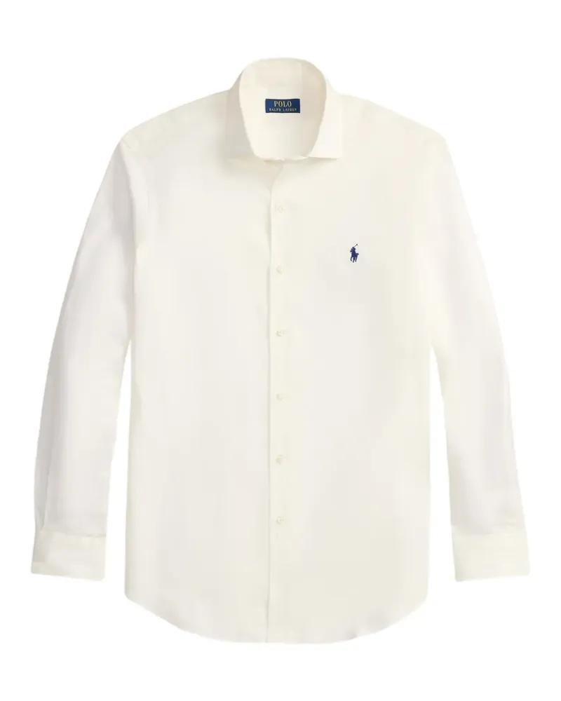 Ralph Lauren Hemd mit Polo Pony - Nude Nude