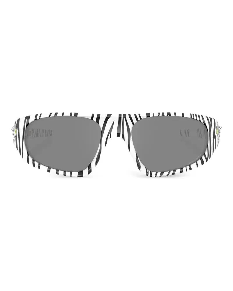 Oakley Neoforma zebra-print sunglasses - Weiß Weiß