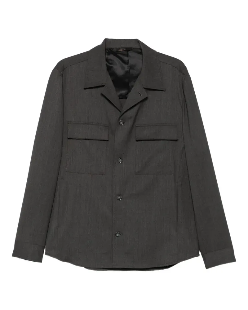 Briglia 1949 Geknöpfte Jacke mit Brusttasche - Grau Grau