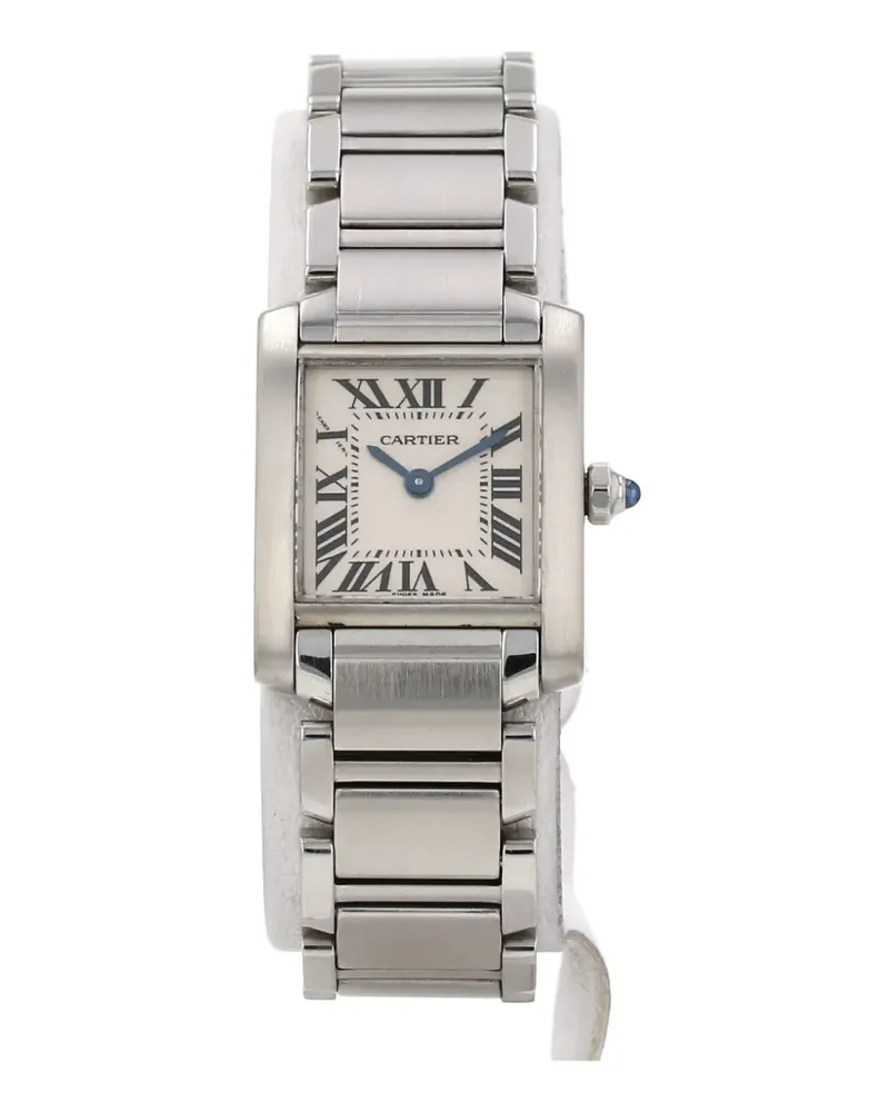 Cartier 2000s Tank Française 25mm watch - Weiß Weiß