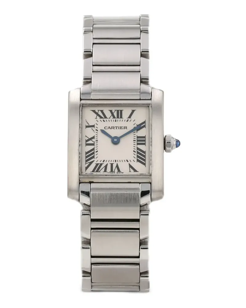 Cartier 2000s Tank Française 25mm watch - Weiß Weiß