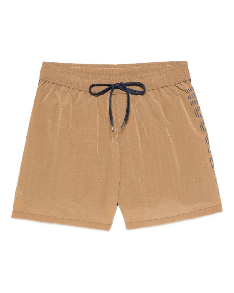 Moschino Badeshorts mit Kordelzug - Nude Nude