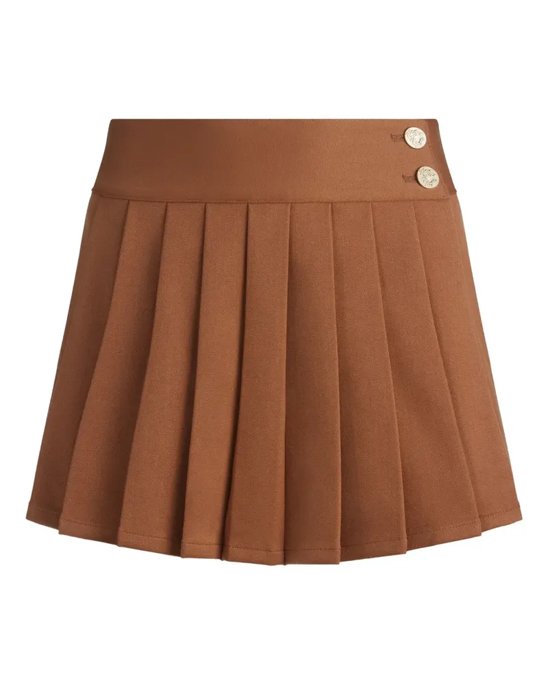 Alice + Olivia Noah Hosenrock mit Falten - Braun Braun
