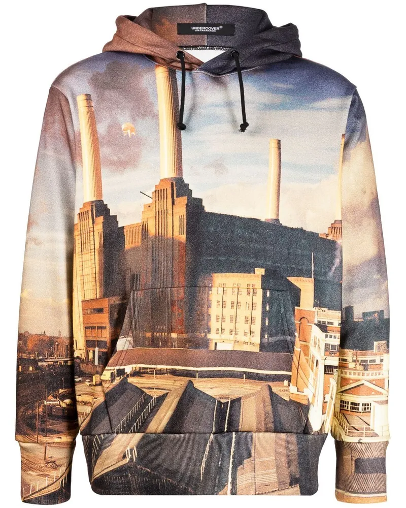 Undercover Hoodie mit Foto-Print - Mehrfarbig Mehrfarbig