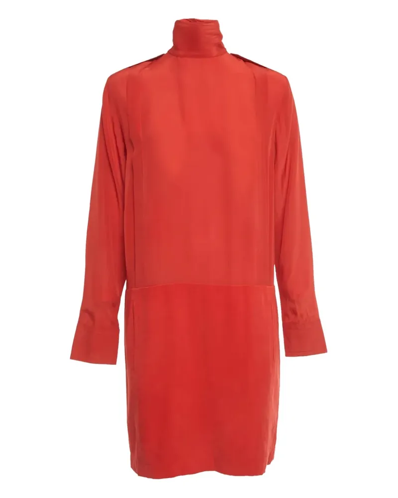 See by Chloé crepe silk mini dress - Rot Rot