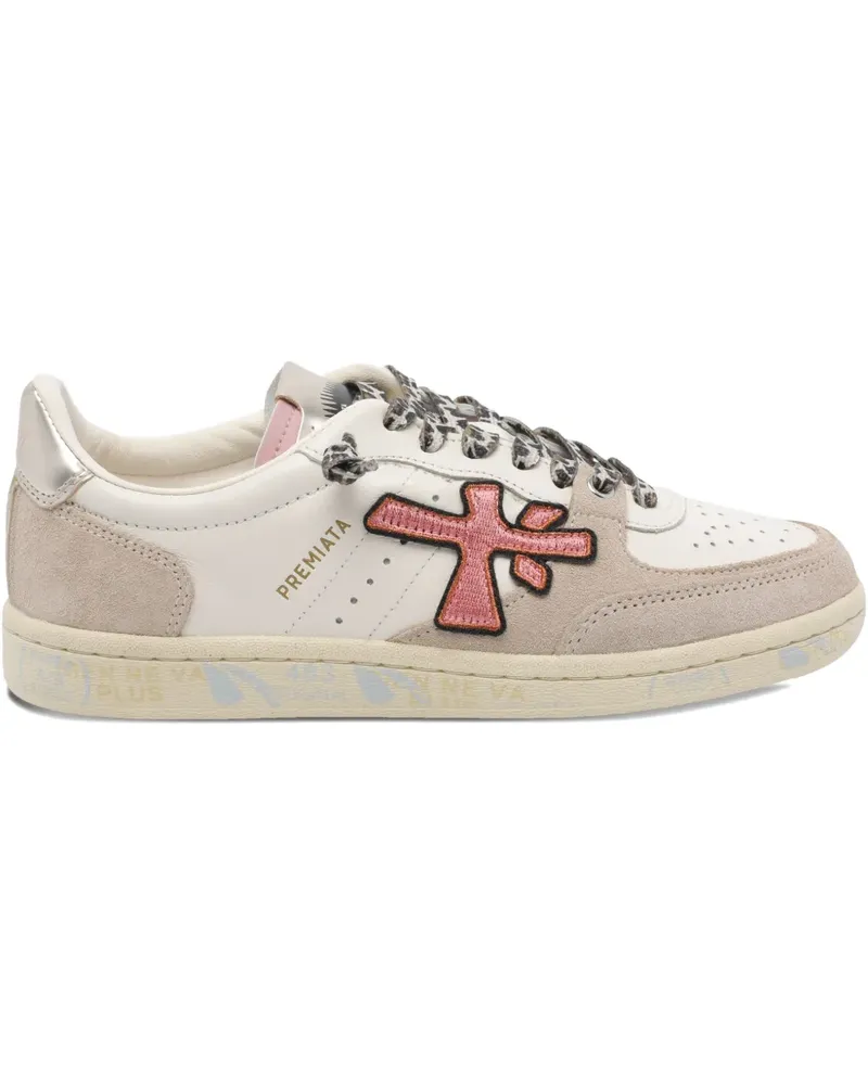 Premiata Sneakers mit Logo-Applikation - Nude Nude