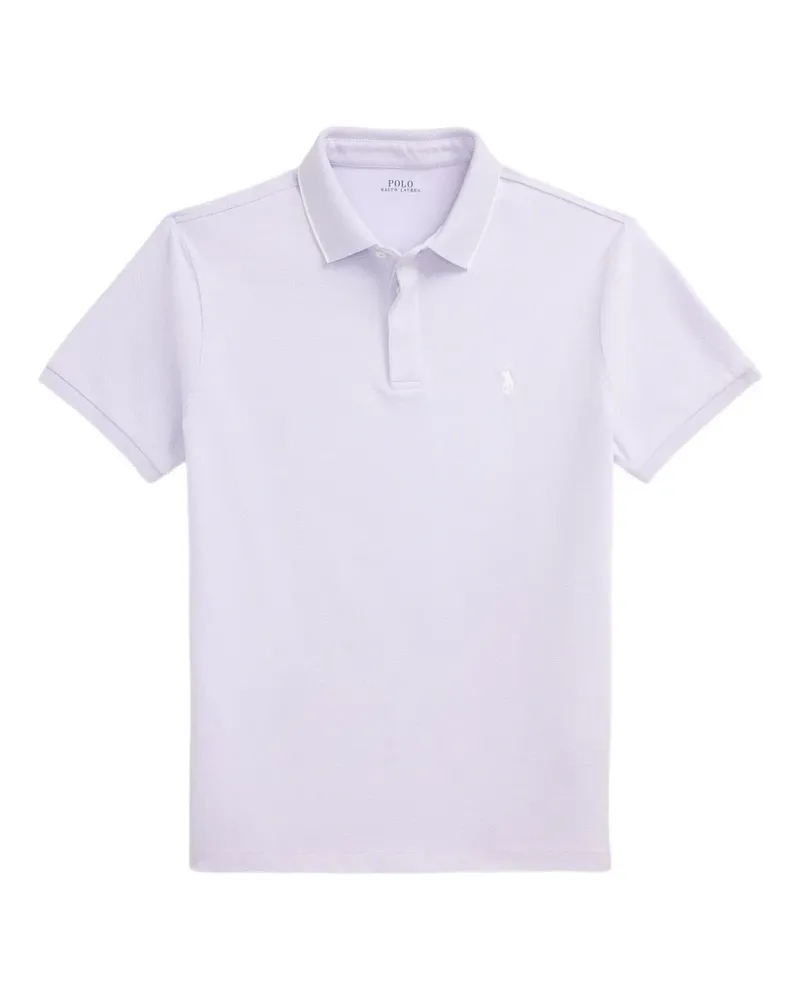 Ralph Lauren Poloshirt mit Polo Pony-Stickerei - Violett Violett