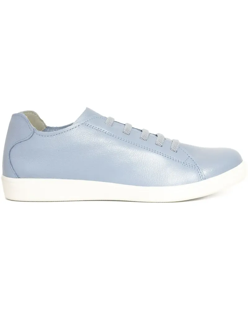 Sarah Chofakian Sneakers aus Leder - Blau Blau