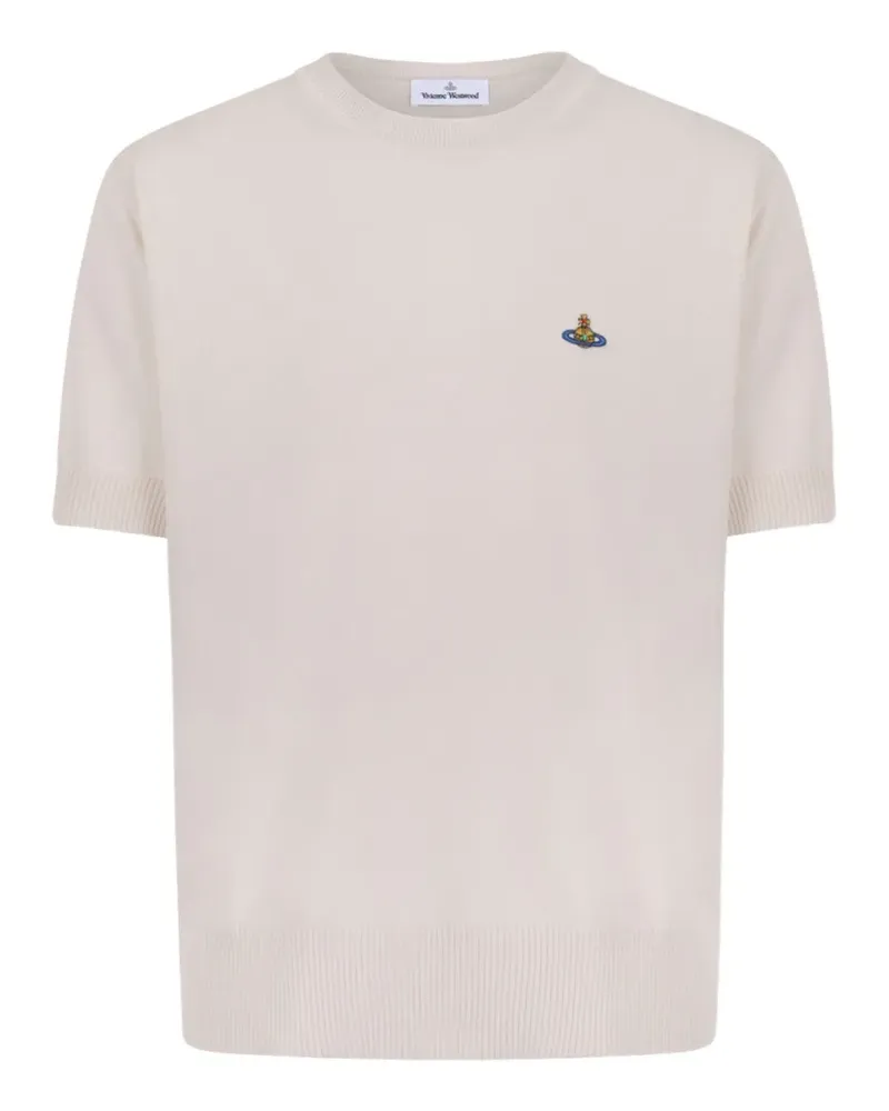 Vivienne Westwood T-Shirt mit Stickerei - Nude Nude