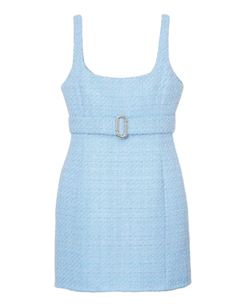 Marc Jacobs Tweed-Kleid mit Gürtel - Blau Blau
