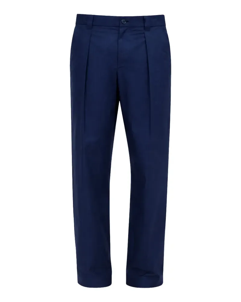A.P.C. Renato Hose mit Bundfalten - Blau Blau