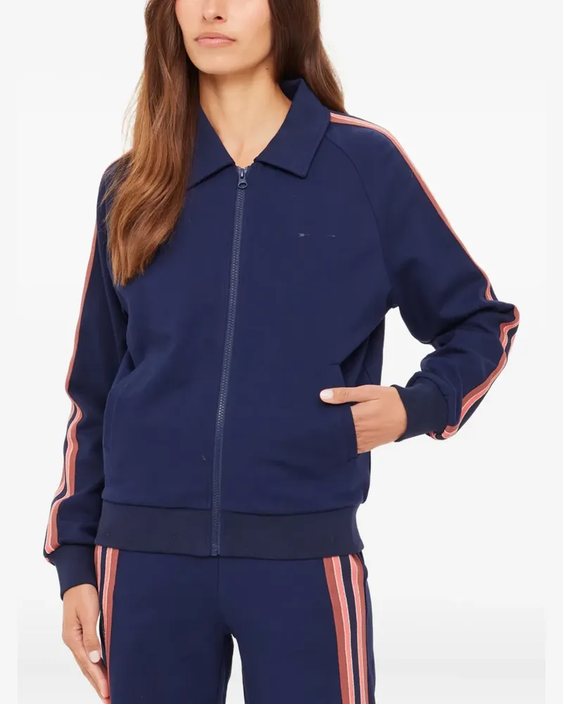 The Upside Amanda Paris Pullover mit Reißverschluss - Blau Blau