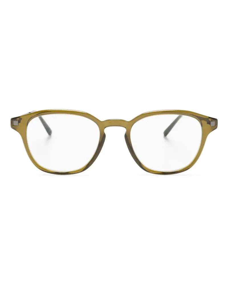 Mykita Pana Brille mit rundem Gestell - Grün Grün