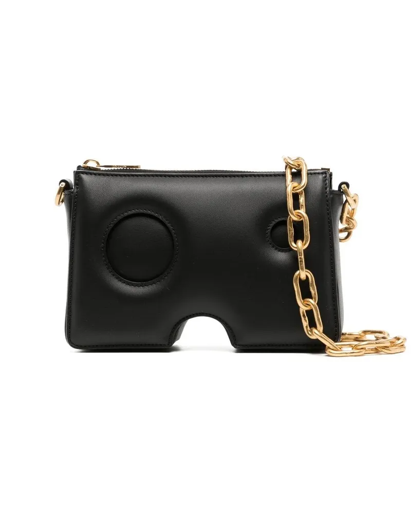 OFF-WHITE Burrow Schultertasche - Schwarz Schwarz