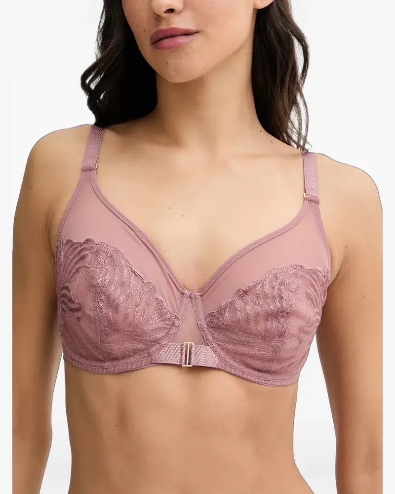 Chantelle Legend floral-detail bra - Rosa Rosa