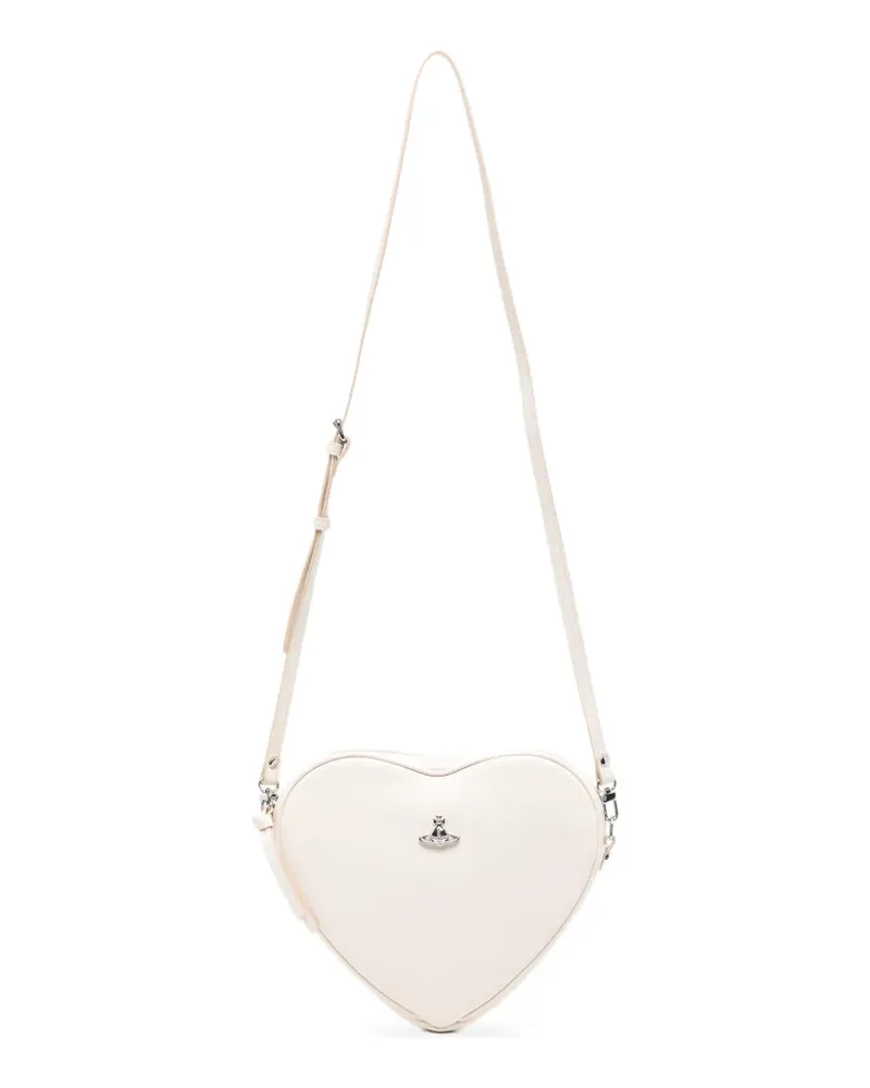 Vivienne Westwood Alexa Heart Umhängetasche - Weiß Weiß