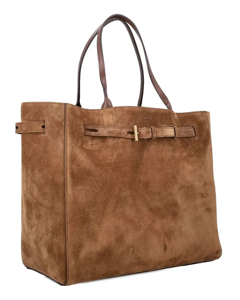 Tom Ford Handtasche mit Schnalle - Braun Braun