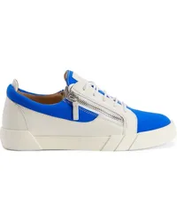 Giuseppe Zanotti Sneakers in Colour-Block-Optik Blau