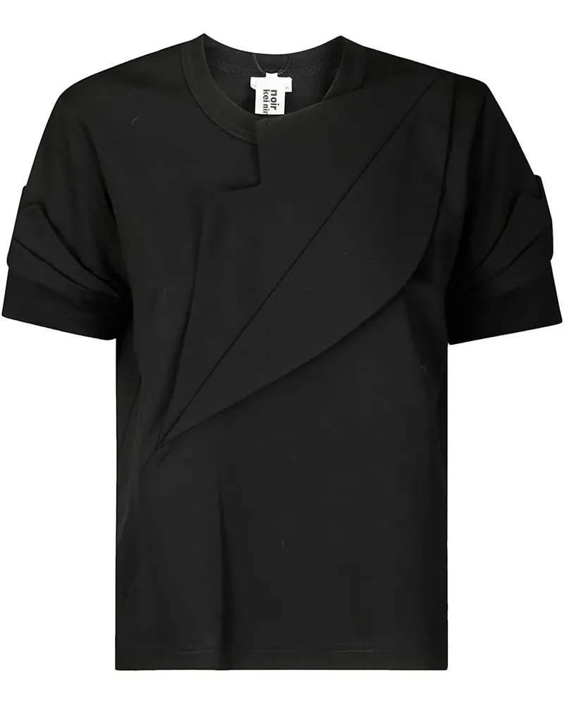 Noir Kei Ninomiya T-Shirt aus Baumwolle - Schwarz Schwarz