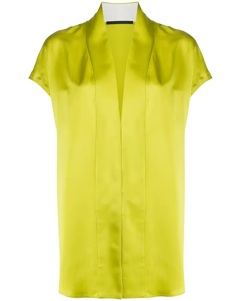 Haider Ackermann Bluse mit V-Ausschnitt - Grün Grün