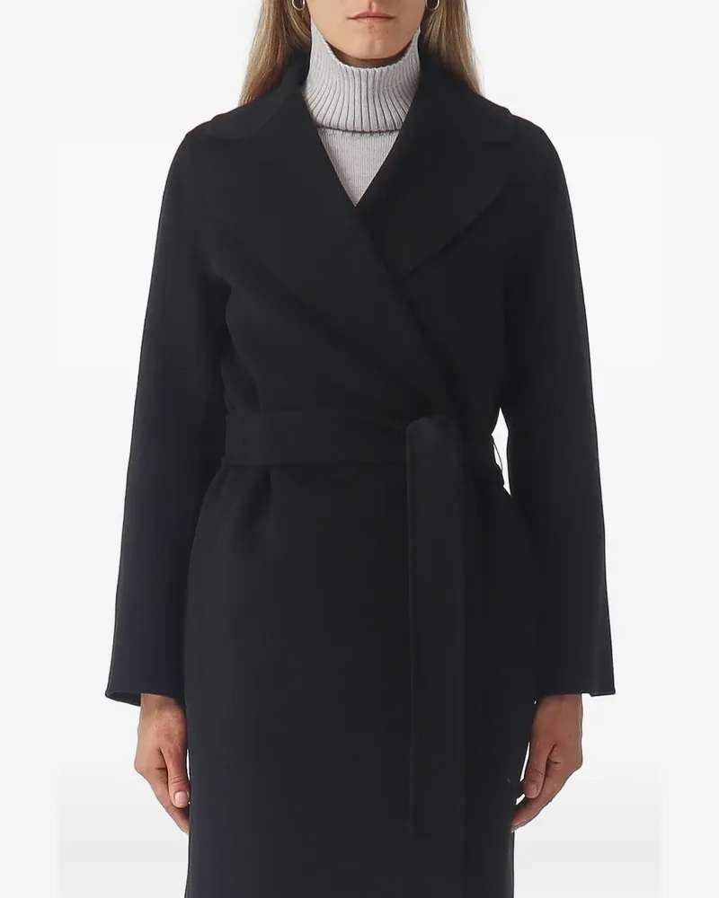 Max Mara Poldo belted coat - Schwarz Schwarz