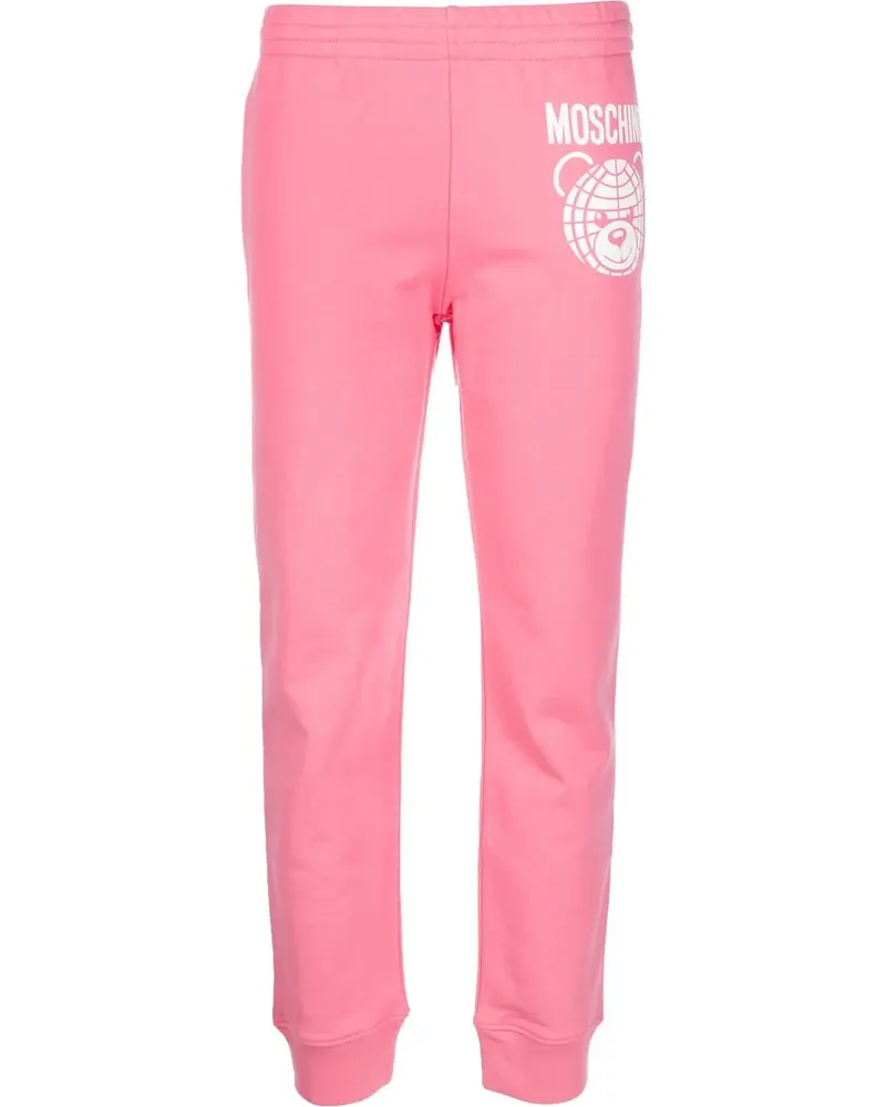 Moschino Jogginghose aus Bio-Baumwolle - Rosa Rosa