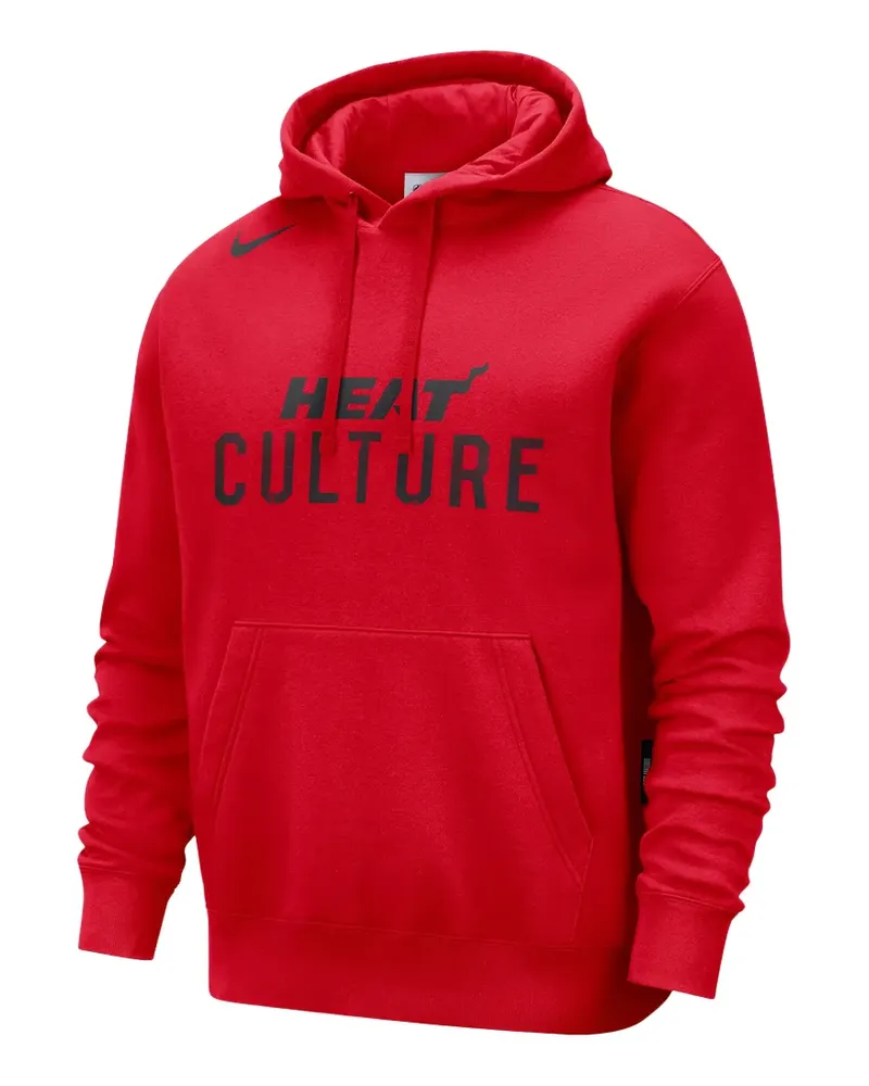 Nike NBA Miami Heat Culture Hoodie - Rot Rot